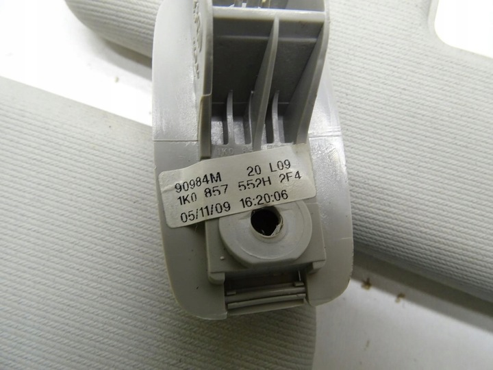 фото №8, Защита солнцезащитная козырьки левый правый комплект 1k0857551l vw golf vi