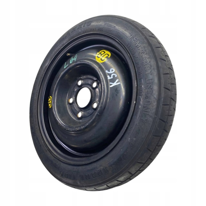 фото №12, Докаточное колесо (докатка) kia ceed hyundai i30 ix20 125/80r15 5x114,3 52910-1h900
