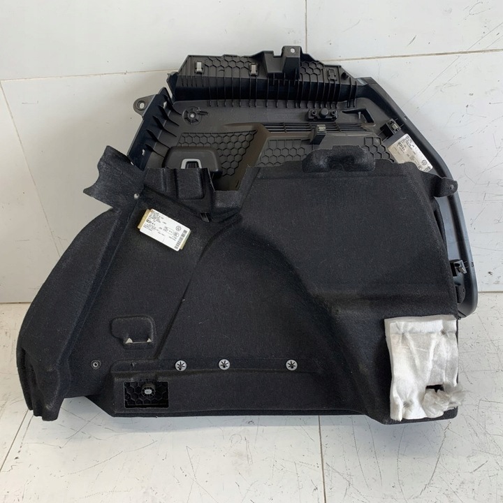 фото №15, Оббивка багажника обшивки підлога чорні vw golf 8 viii 5h хетчбек 24r