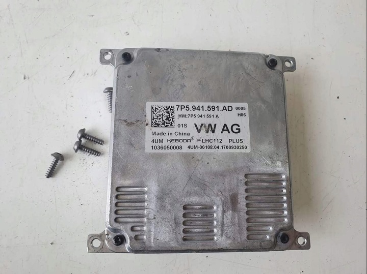 фото №1, Vw audi seat модуль преобразователь led 7p5941591 ad