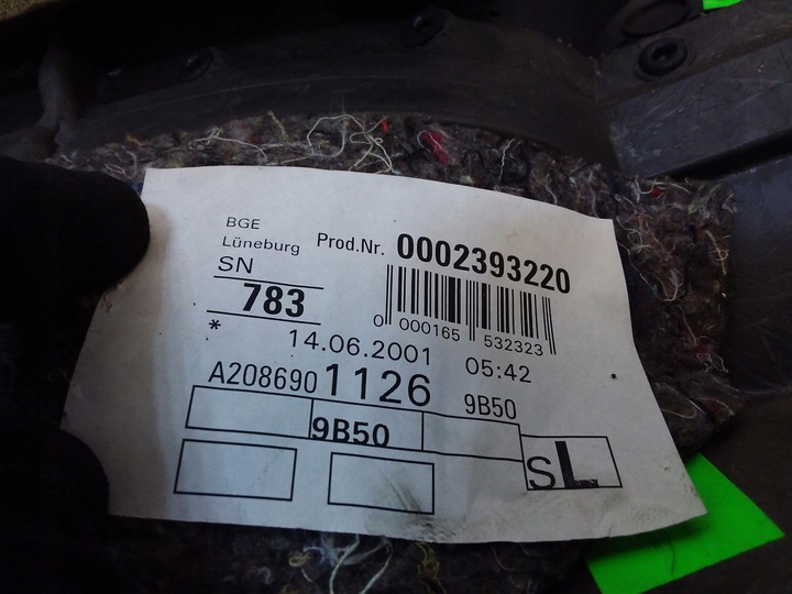 фото №5, Mercedes clk w208 обивка боковина зад левый