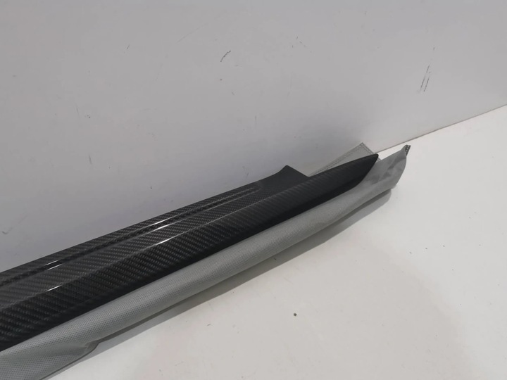 фото №7, Audi rs5 8w 16- планка пороговая накладка карбон новая audi оригинальный номер