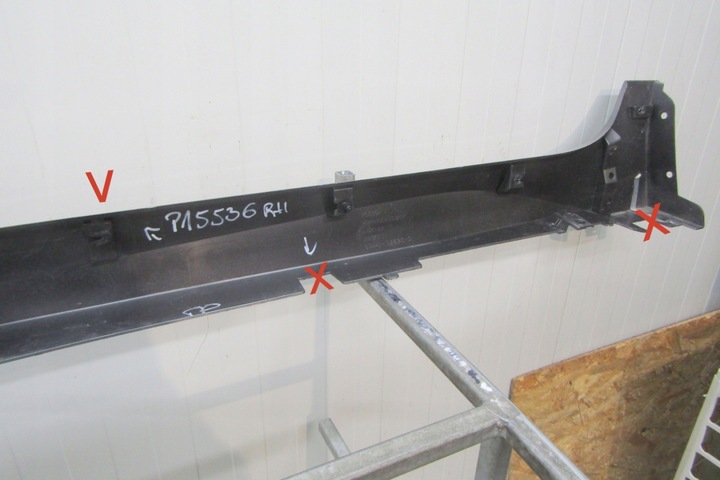 фото №10, Планка порогова права nissan leaf ii ze1 17-