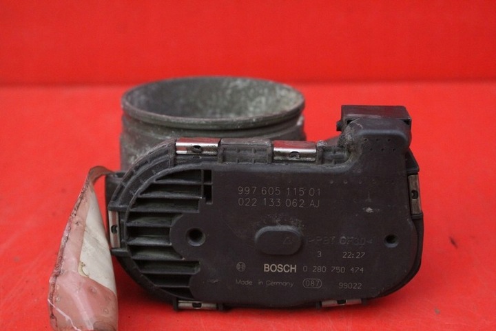 фото №7, Дросельна заслінка 99760511501 porsche 911 997 6 vi 3.8 turbo 500 km рестайлінг 08-13