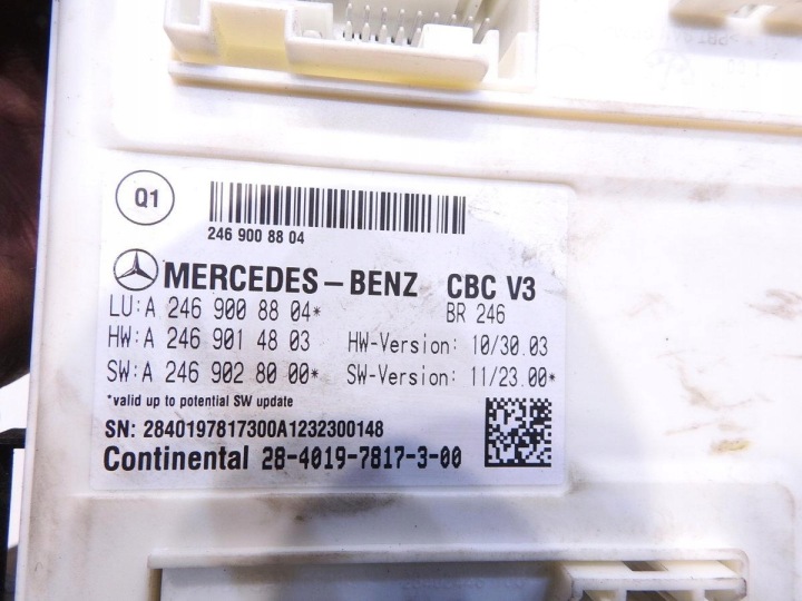 фото №8, Комплект стартовый mercedes b w246 1.8 cdi