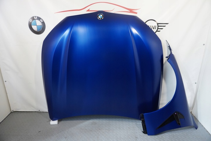 фото №8, Капот бампер pas лампи bmw m8 f91 f92 f93 laser 490 p5t 27km.