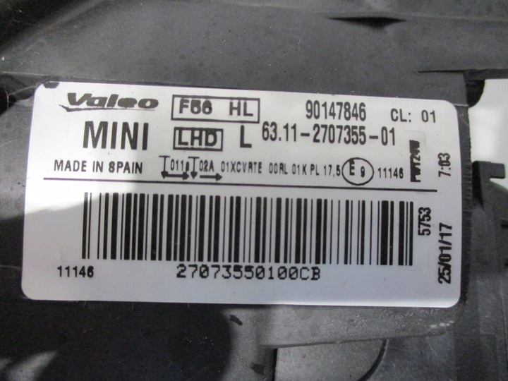 фото №6, Лампа лампы полный led mini f55 f56 2707356 2707355