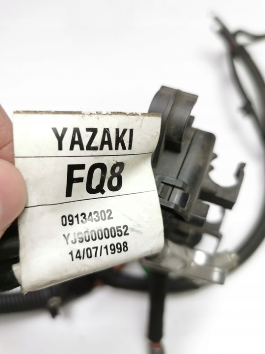 фото №10, Жгут провод кабель акумулятора opel vectra b 1999 - 2002 оригинальный номер 9134302