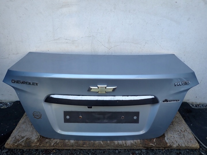 фото №1, Крышка зад крышка багажника chevrolet aveo t300 sedan 2011- цвет gcw