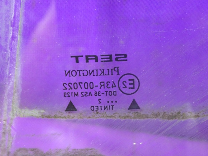 фото №3, Seat leon i 99-05 hb 5d скло дверна праві зад права задня