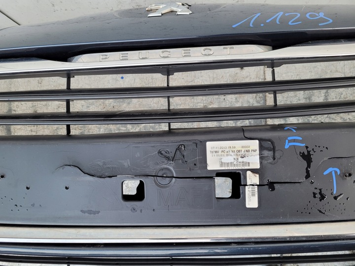 фото №7, Peugeot 5008 рестайлинг бампер перед переднее