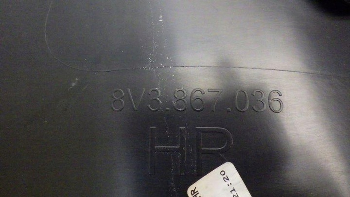 фото №10, Оббивка боковина праві зад audi a3 8v 3d 8v3867036