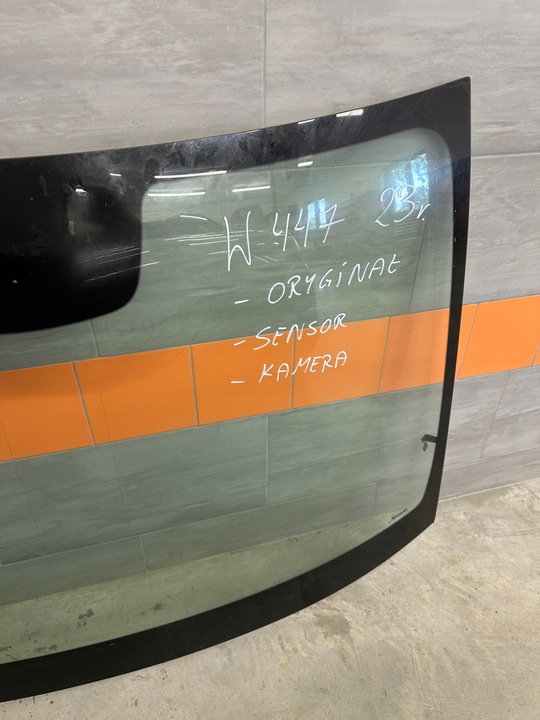 фото №6, Стекло лобовое mercedes v класс w447 идеальная оригинал 23r датчик камера