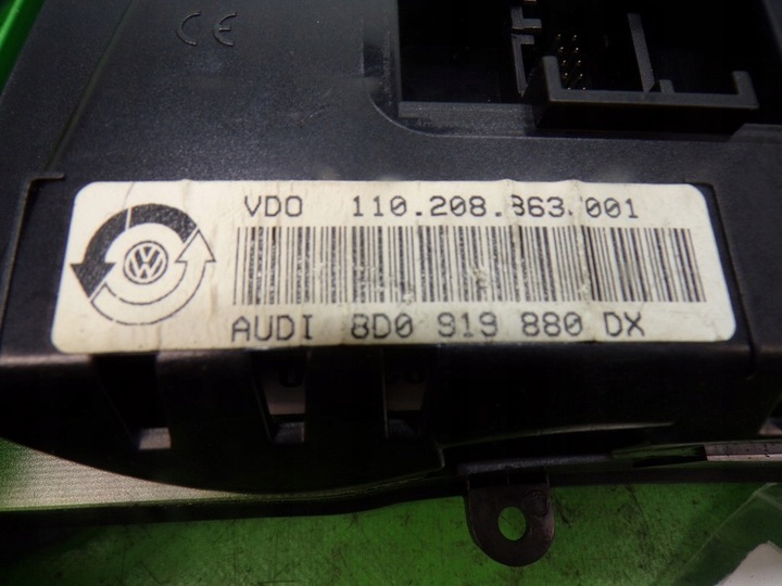 фото №9, Audi a4 b5 спідометр  прилади спідометр 8d0919880dx