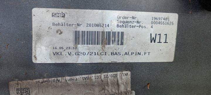 фото №12, Бампер перед передний bmw 3 g20 g21 lci рестайлинг 22-24rok 51115a1bf40 5a1bf40