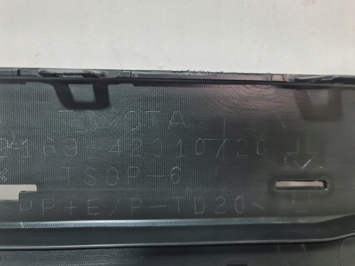 фото №15, Toyota rav4 рестайлінг спойлер накладка бампера зад 52169-42010