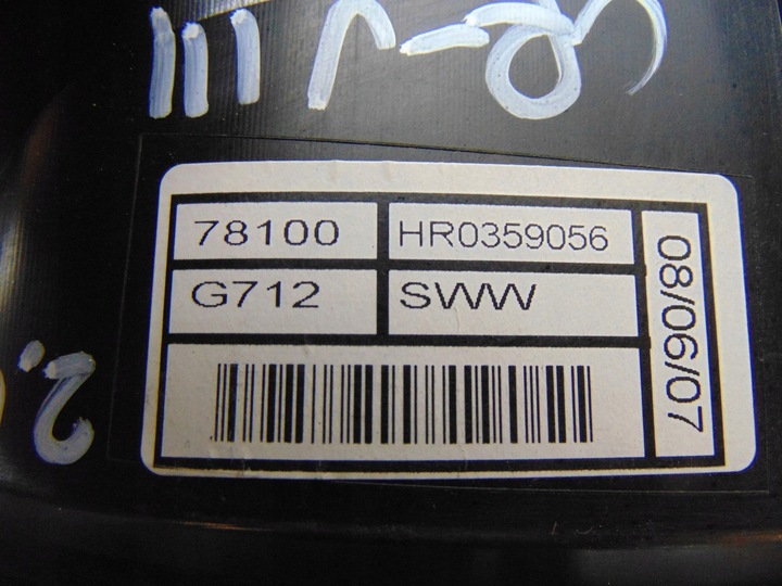 фото №16, Спидометр манометр honda crv iii 2.0 бензин автомат