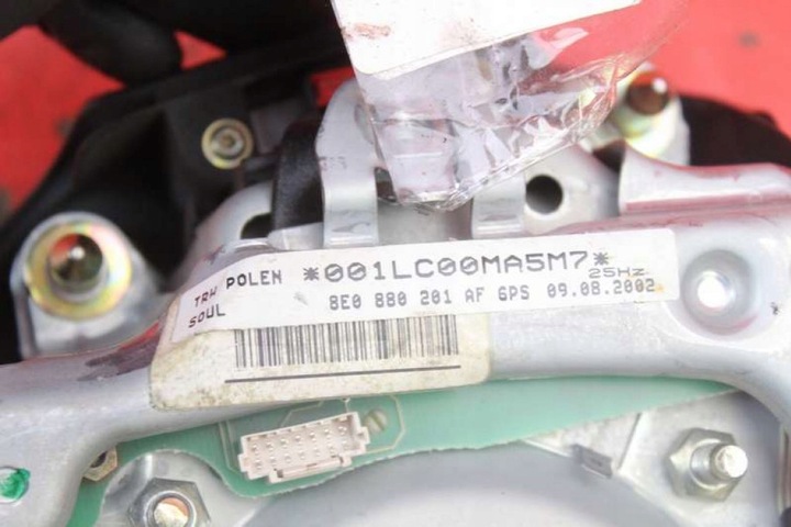 фото №12, Подушка безопасности подушка безопасности водителя 8e0880201af audi a4 b6 00-05