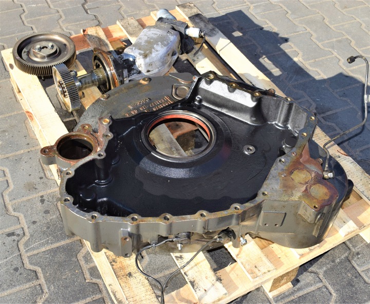 фото №8, Корпус розподільний вал+ насос pto daf 106