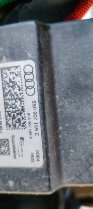 фото №3, Блок управления модуль audi tt 8s mk3 8s0907159e