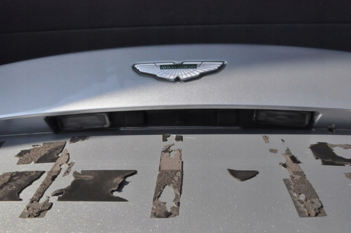 фото №11, Aston martin db9 крышка багажника зад задняя