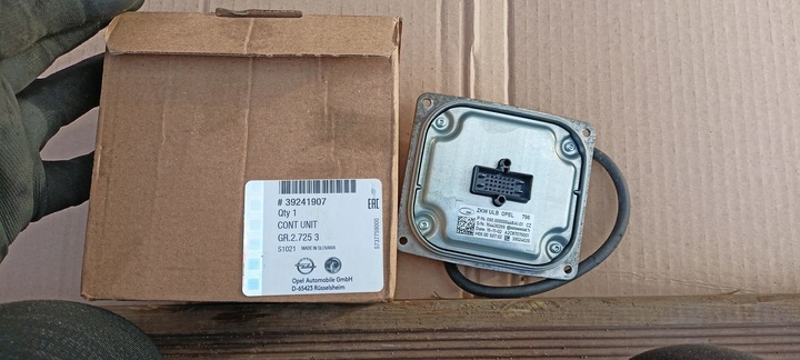 фото №1, Преобразователь модуль led opel astra k 15- 39024626