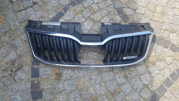 фото №2, Skoda octavia iii 5e хром решітка радіатора решітка перед 5e0853653a оригінал