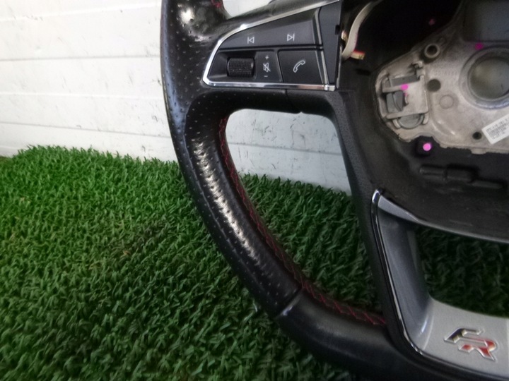 фото №5, Seat leon iii fr руль кожа мульти лепестки