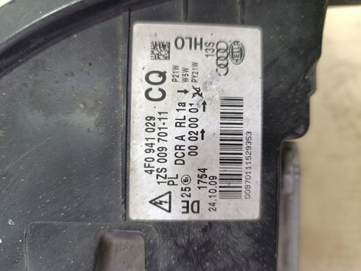 фото №10, Audi a6 c6 лампа перед правая ксенон plus модуль 4f0941029 европа