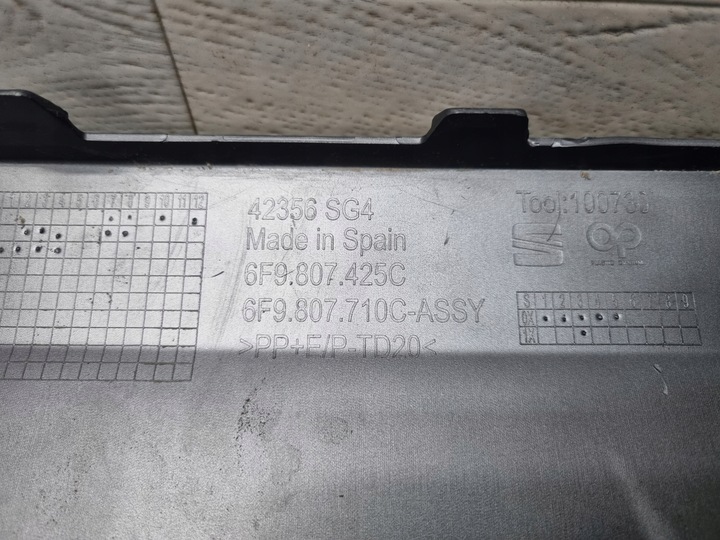 фото №7, Планка накладка накладка диффузор бампера заднего seat arona рестайлинг 6f9807425c