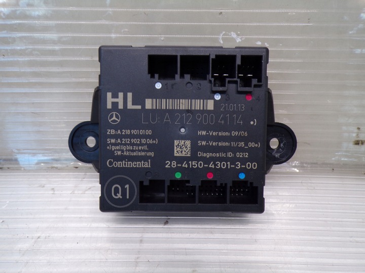 фото №1, Модуль дверь левый зад mercedes w212 2129004114