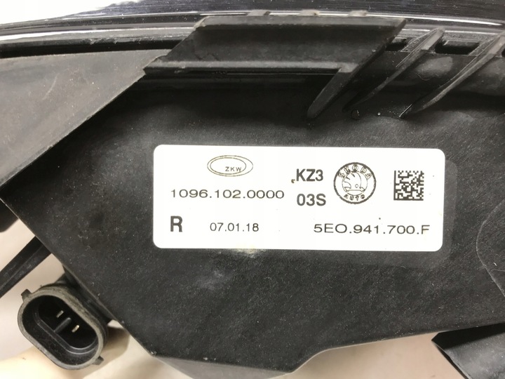 фото №9, Skoda octavia iii рестайлінг галоген правий перед 5e0941700f