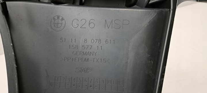фото №10, Bmw 4 g26 ползун бампер левый перед 8078611