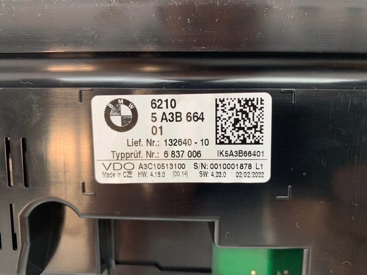 фото №6, Bmw x1 f48 f39 f20 спидометр манометр идеальный 5a3b664