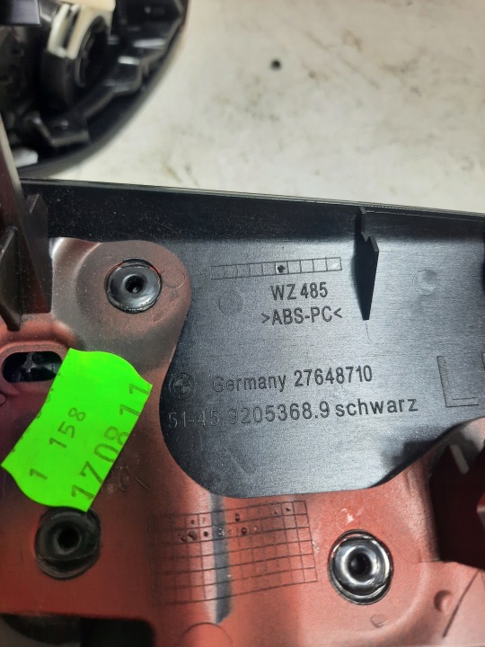 фото №7, Bmw 1 f20 f21 dekor молдинг панелі решітка повітропровід 27648710 9205368-9