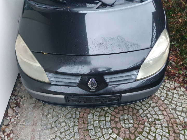 фото №13, Капот передняя renault megane scenic 1.6 16v nv676 04 dużo фото !!!