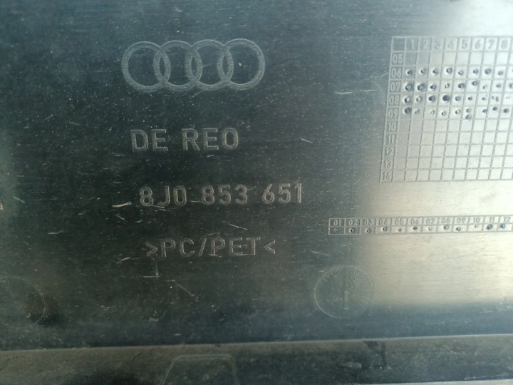 фото №6, Audi tt 8j0 решітка радіатора решітка kielce-gliwice