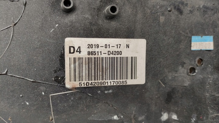 фото №15, Kia optima gt бампер переднє перед 86511-d4200