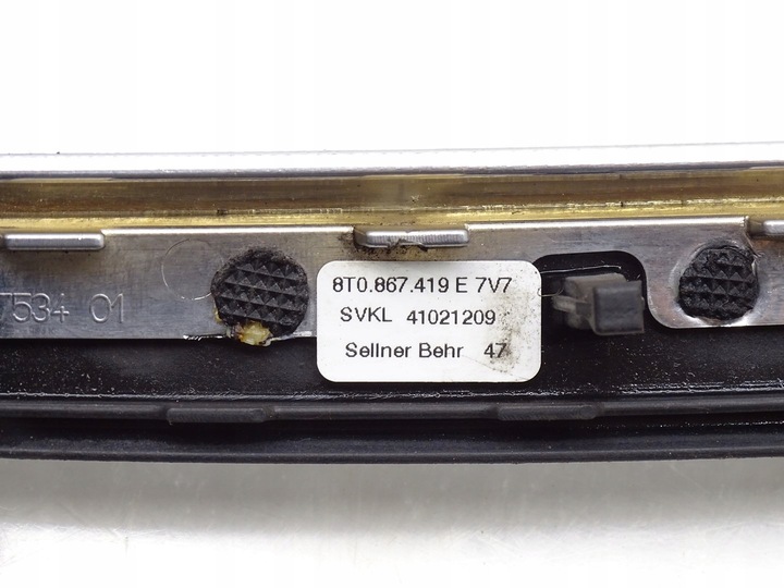 фото №6, Планка накладка dekor обшивка лівий зад audi a5 s5 rs5 8t 3d карбон 8t0867419e