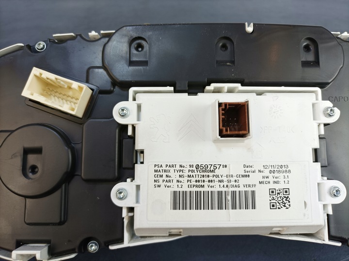 фото №5, Peugeot 508 i 2.0 hdi спидометр приборы 9806086280