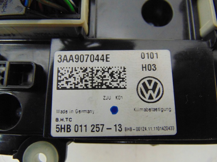 фото №10, Панель управление кондиционера vw passat b7 3aa907044e европа