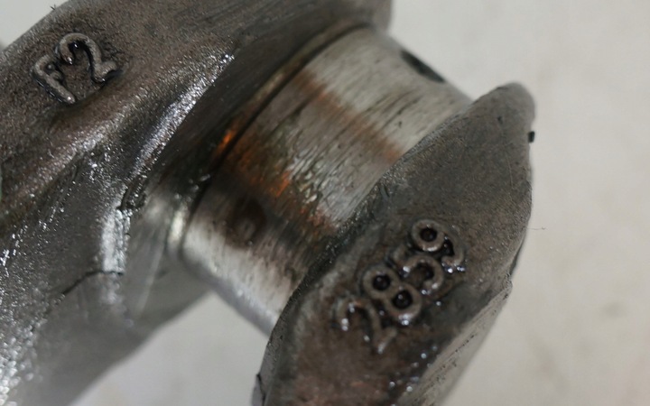 фото №7, Wał коленчатый номинальный mercedes renault 1,5 dci cdi 2859 k9ke628 k9k636