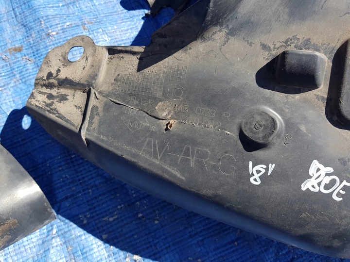 фото №9, Підкрилок лівий перед комплектні renault zoe ii 638455696r 638430739r