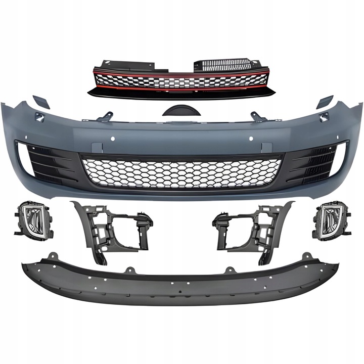 фото №1, Бампер do volkswagen golf vi sedanousine 08-12