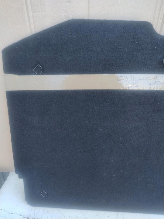 фото №6, Ковёр обивка багажника citroen c3 picasso 96750861zd