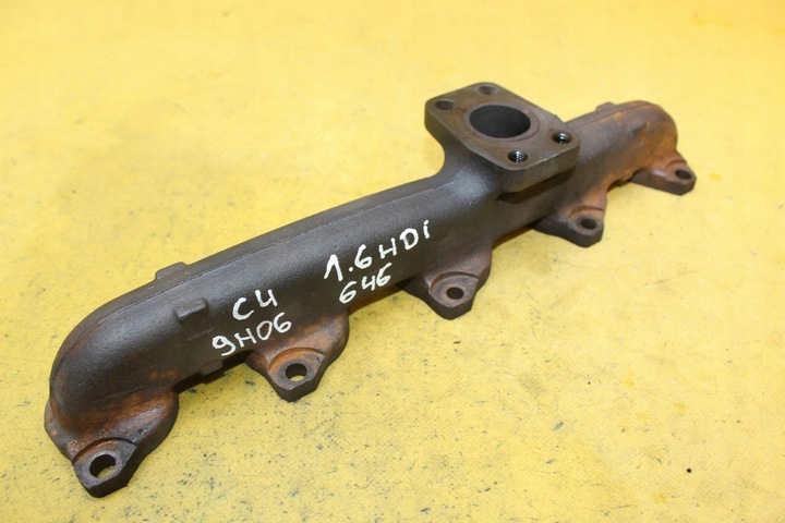 фото №1, Колектор випускний 725711 citroen c4 1.6 hdi