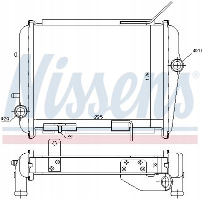 фото №16, Радіаторів води nissens 60362