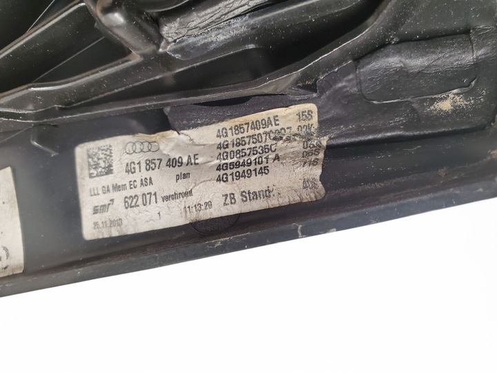 фото №10, Audia6 s6 c7 4g 2014сторона ліва електричні дзеркало бічні двері pzednich