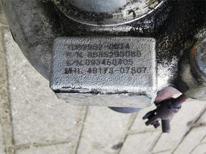 фото №3, Ford fiesta mk7 1.6 tdci турбонагнітач