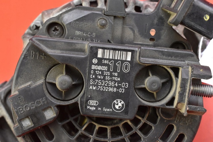 фото №6, Генератор 7532964 bmw e87 1.6i 115 km 04-07